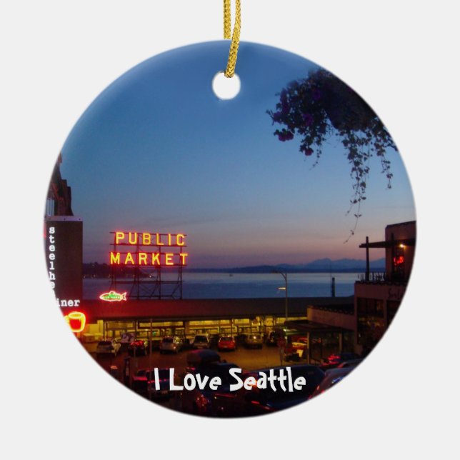 Pike-Platz-Markt Keramikornament (Vorne)