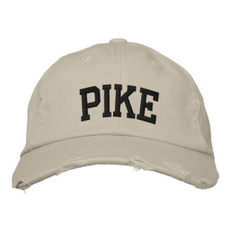 Pike Stickhut Bestickte Kappe