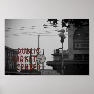 Pike Street Market Poster