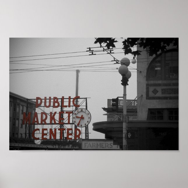 Pike Street Market Poster (Vorne)