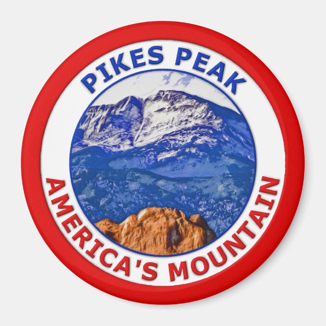 Pikes Peak America's Mountain Magnet (Vorne)