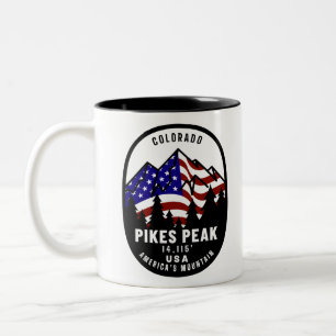 Pikes Peak Americas Zweifarbige Tasse
