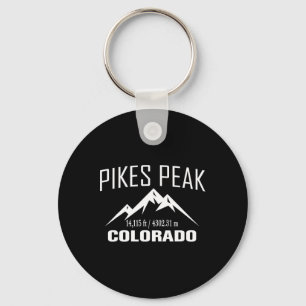 Pikes Peak Colorado Klettergipfel Club Outdoor G Schlüsselanhänger