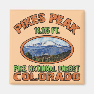 Pikes Peak, Colorado Magnet