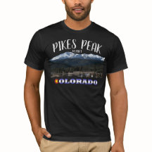 Pikes Peak Colorado, Mens Shirt.