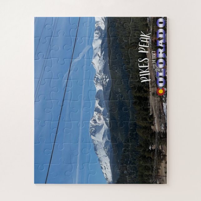 Pikes Peak Colorado Puzzle (Vertikal)