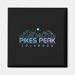 Pikes Peak Colorado Rocky Mountains Kletter-Souven Magnet