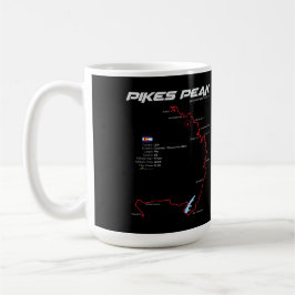 Pikes Peak Colorado USA Route 01 Kaffeetasse