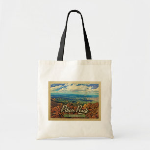 Pikes Peak Colorado Vintage Tragetasche