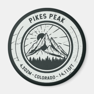 Pikes Peak Colorado Wandern Magnet