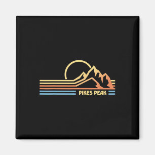 Pikes Peak Colorado Wandern Wanderer Klettern Magnet