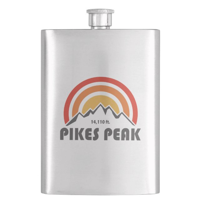 Pikes Peak Flachmann (Vorderseite)