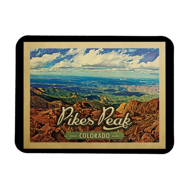 Pikes Peak Magnet Colorado (Horizontal)