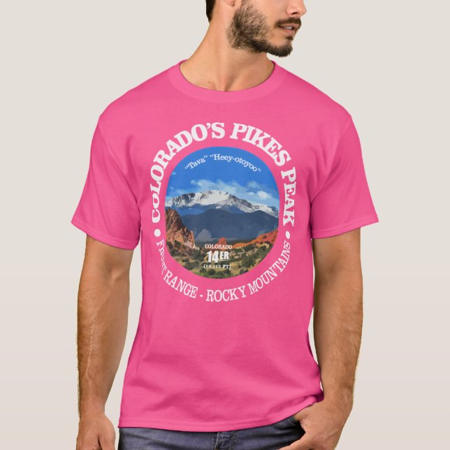 Pikes Peak (P) T-Shirt (Vorderseite)
