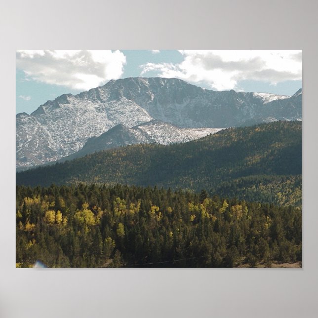Pike's Peak Poster (Vorne)