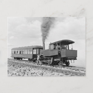 Pikes Peak Railway, 1900 Postkarte