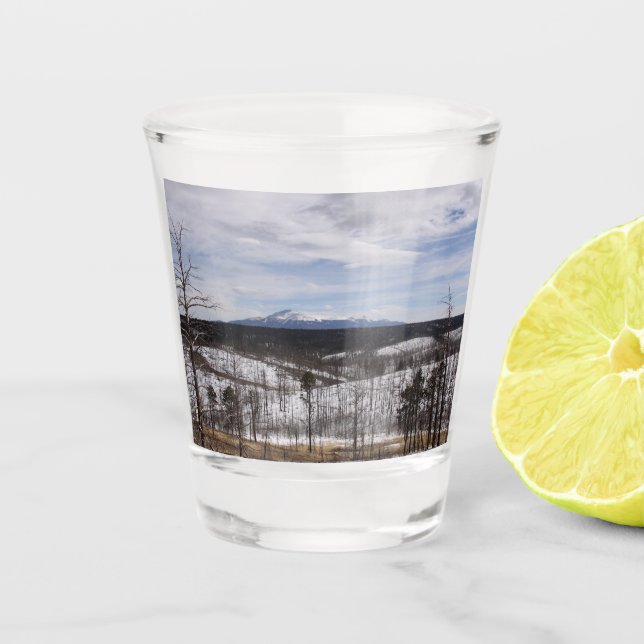 Pike's Peak Shot Glass Schnapsglas (Vorderseite)