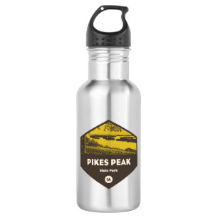 Pikes Peak Staat Park Iowa Edelstahlflasche