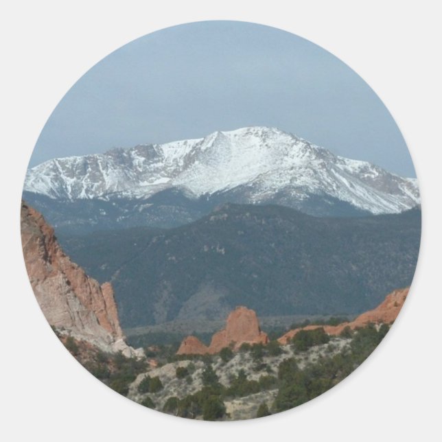 Pikes Peak Sticker (Vorderseite)