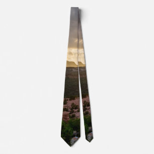 Pikes Peak Sunset Haze Neck Tie Krawatte