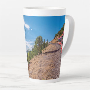 Pikes Peak Train Ride Latte Tasse
