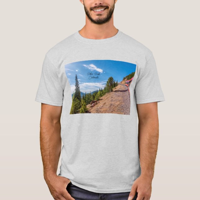 Pikes Peak Train Ride Men's T - Shirt (Vorderseite)