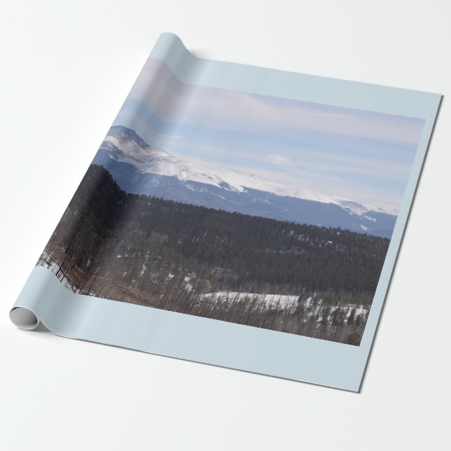 Pike's Peak Wrapping Paper Geschenkpapier (Ungerollt)