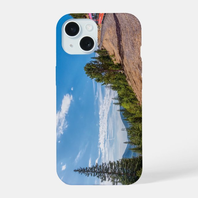Pikes Peak Zugfahrt iPhone-Hülle iPhone 15 Hülle (Rückseite)