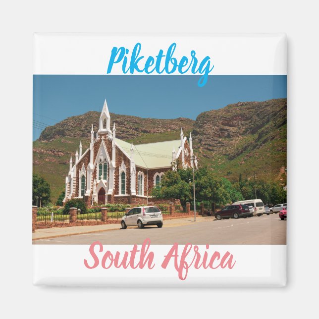 Piketberg Western Kapskirche Südafrika SA Magnet (Vorne)