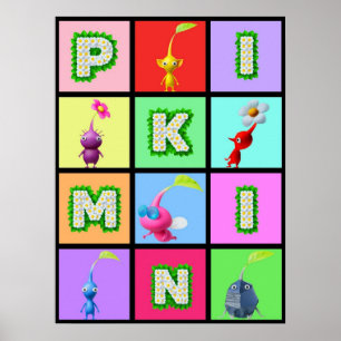 Pikmin-Helden Poster