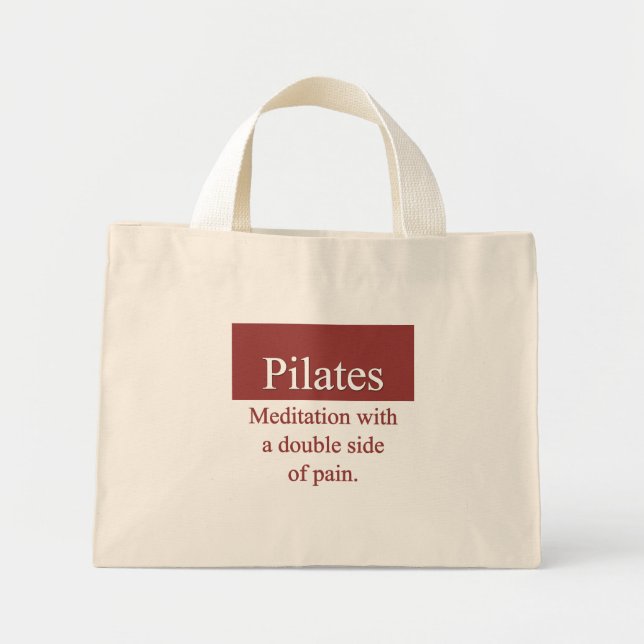 Pilates-Bag Mini Stoffbeutel (Vorne)