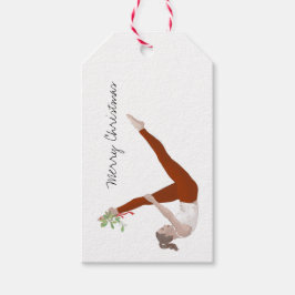 Pilates Christmas-Geschenk-Tag Geschenkanhänger