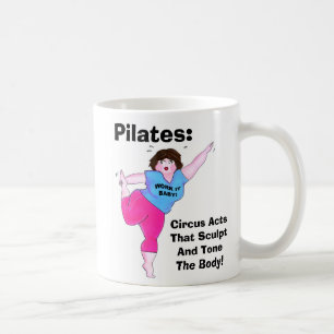 "PILATES- Circus Acts" Tasse