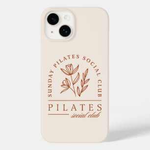 Pilates Club sunday boho ästhetische Case-Mate iPhone 14 Hülle