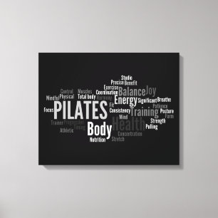 PILATES fasst Leinwand ab