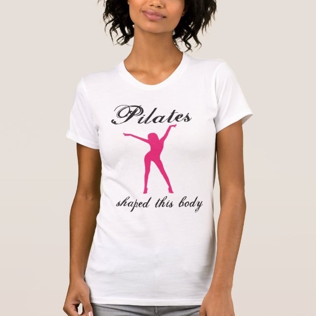 pilates formten diesen Körper T-Shirt (Vorderseite)