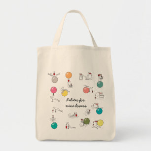 Pilates für Weinliebhabertasche Tragetasche