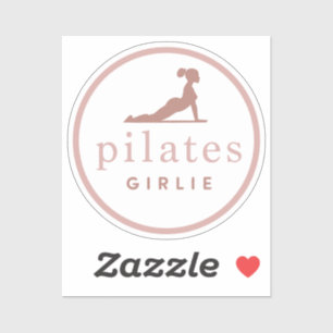 Pilates Girlie Aufkleber