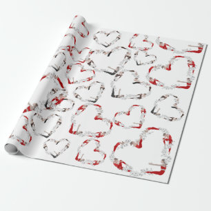Pilates Heart  Geschenkpapier
