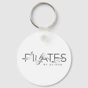 Pilates Instructor Pilates Letters Classic Schlüsselanhänger