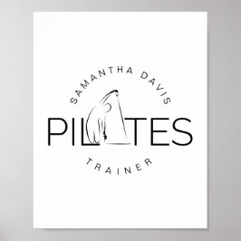 Pilates Instructor Pilates Trainer Poster