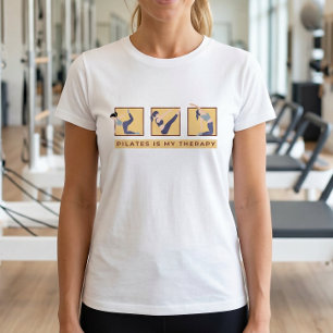 Pilates ist mein Therapieziffer Wellness-Fitness-S T-Shirt