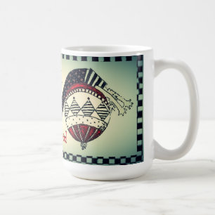 Pilates kundenspezifischer Feiertag (glückliche Kaffeetasse