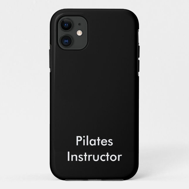 Pilates Lehrer Case-Mate iPhone Hülle (Rückseite)