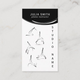 Pilates-Lehrer Visitenkarte