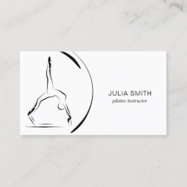 Pilates-Lehrer Visitenkarte