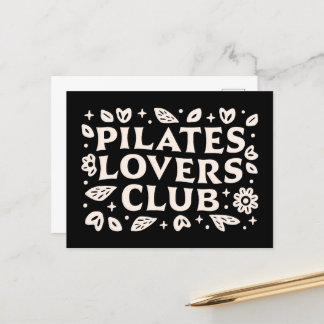 Pilates Liebhaber Postkarte