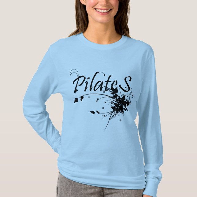Pilates Methodenfan! Pilates Kunst T-Shirt (Vorderseite)