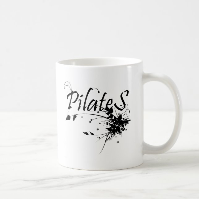 Pilates Methodenfan! Pilates Kunst Tasse (Rechts)