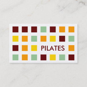 PILATES (Modquadrate) Visitenkarte